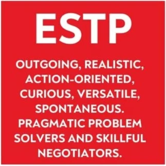 ESTP personality traits