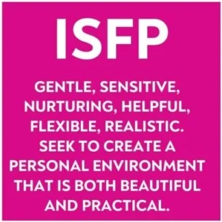 ISFP personality traits